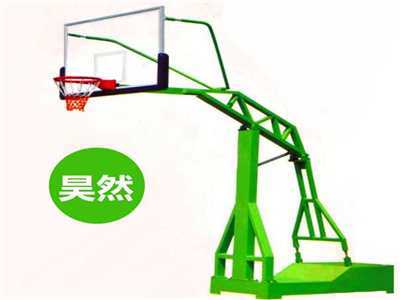 如何正确地安装体育篮球架示意图