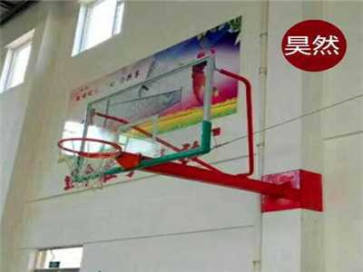 挂壁式篮球架安装-地埋式圆管篮球架在安装时篮球板